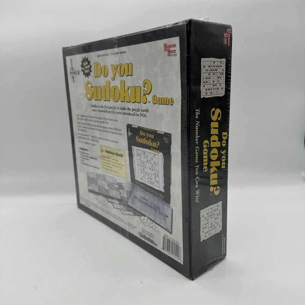 NISP DO YOU SUDOKU? GAME BY UNIVERSITY GAMES AGES 8+ University Games 01512
